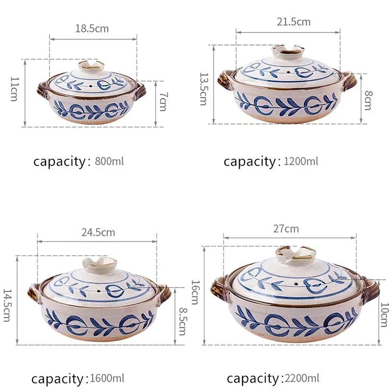 Ceramic Casserole Japanese Cla - Home Cooking Japanese ulasan dan harga
