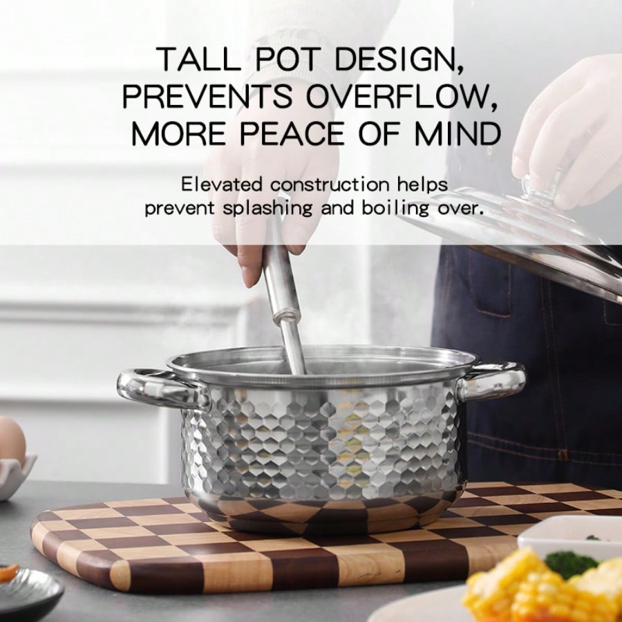 12-Piece Cookware Set Heavy Du - Mom'S Home Cooking ulasan dan harga