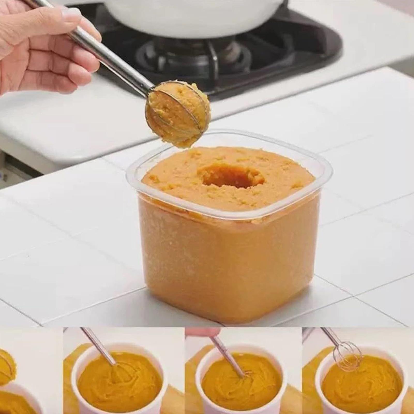 Miso Stirrer Steel Handheld Mi - Home Cooking Japanese ulasan dan harga