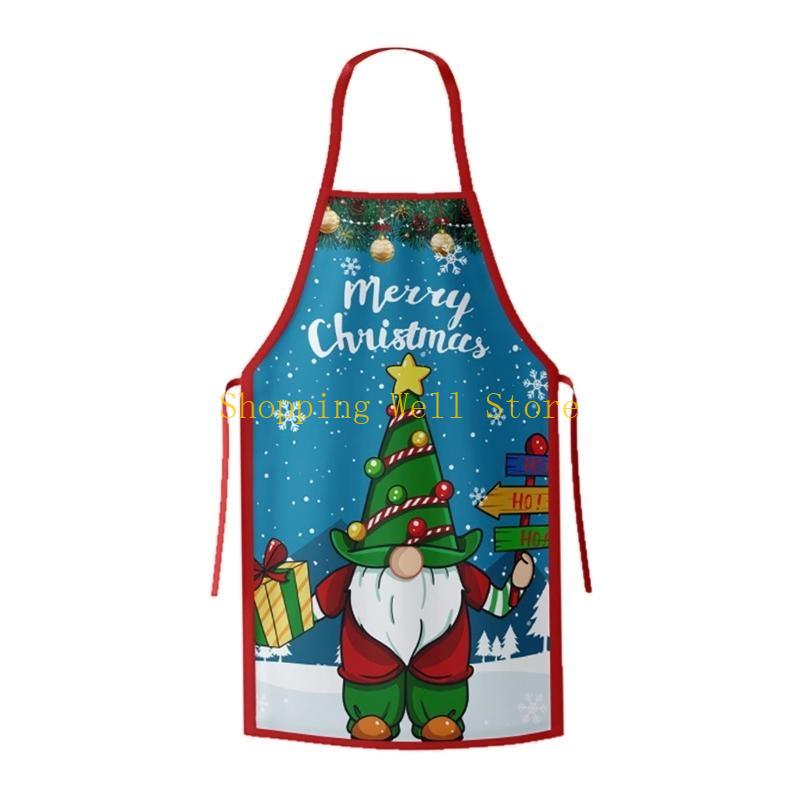 KX4B Christmas Apron for Home  - Home Cooking Shows ulasan dan harga