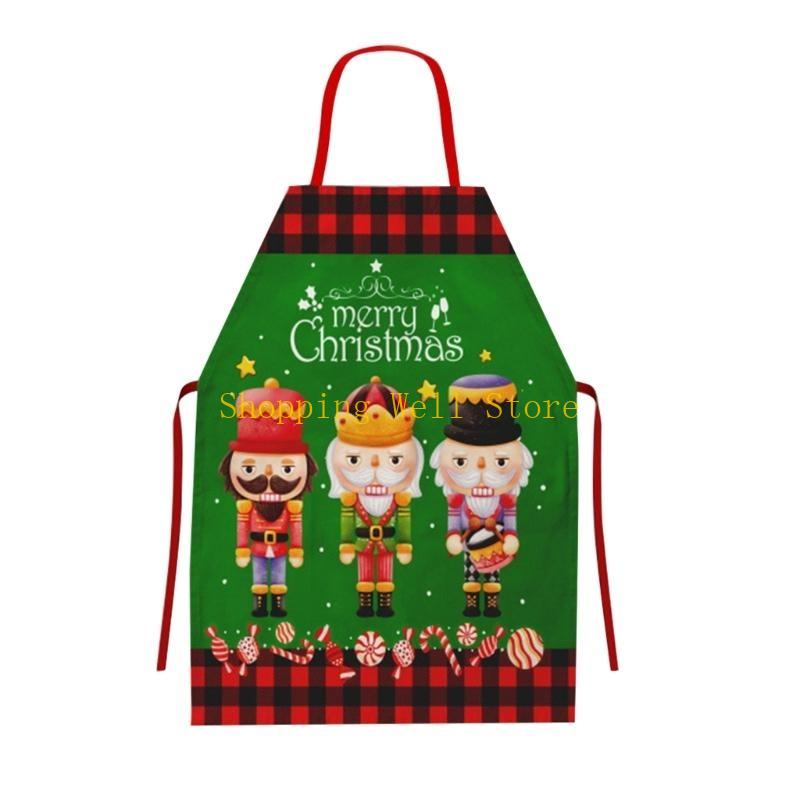 KX4B Christmas Apron for Home  - Home Cooking Shows ulasan dan harga