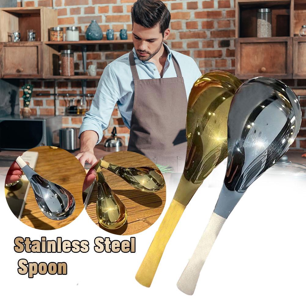 New Long Handle Ramen Wooden S - Home Cooking Japanese ulasan dan harga