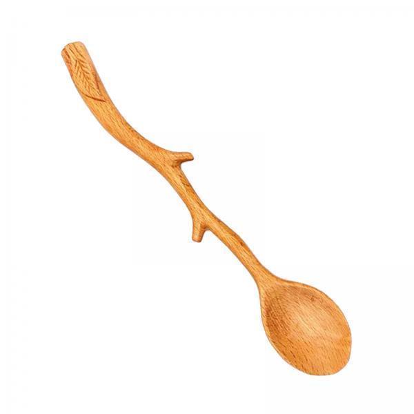 Wooden Soup Spoon Long Handle  - Home Cooking Japanese ulasan dan harga