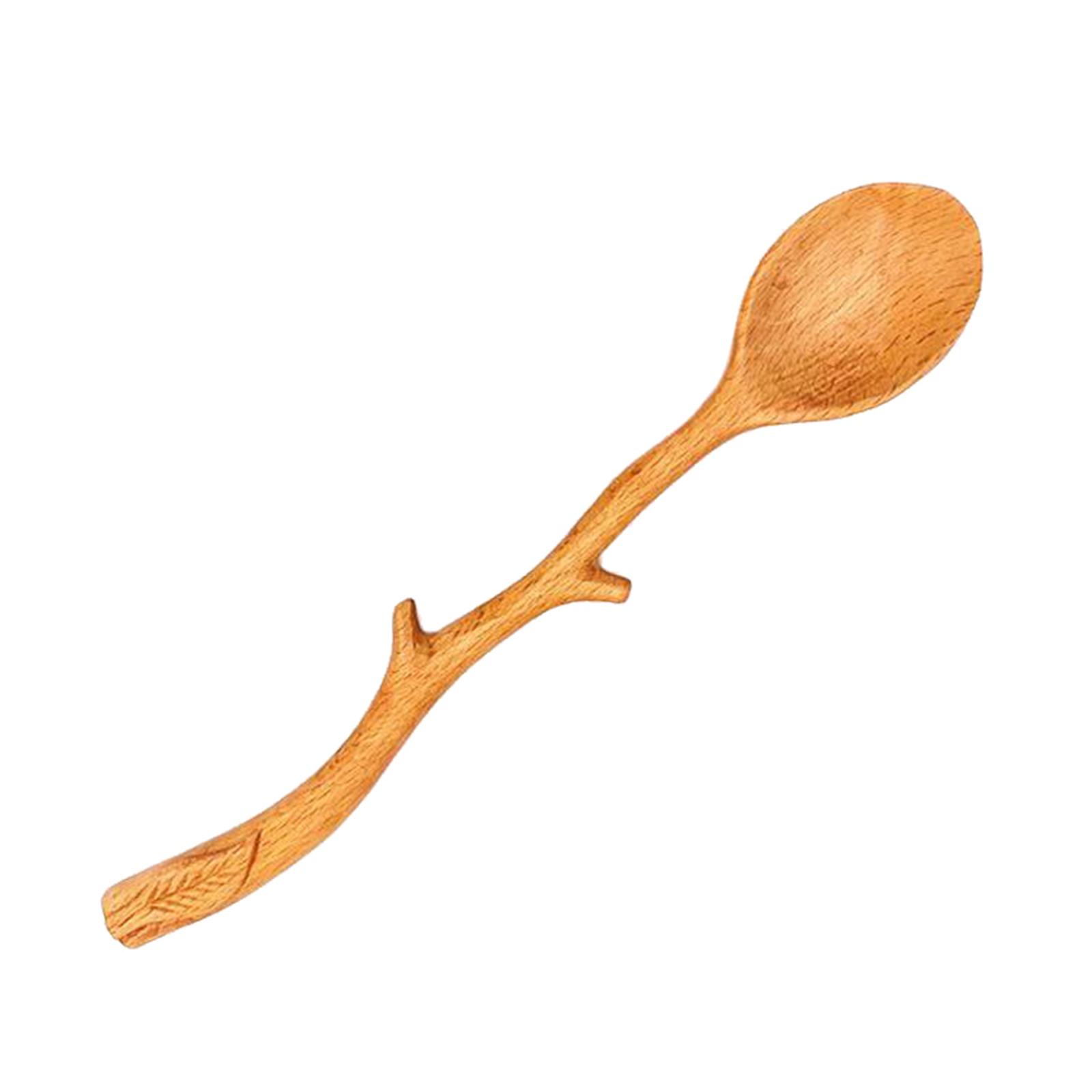 Wooden Soup Spoon Long Handle  - Home Cooking Japanese ulasan dan harga