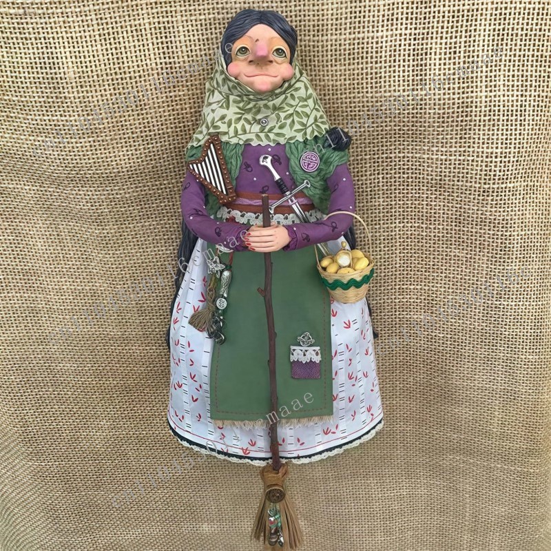 7inch Kitchen Witch Doll Luck  - Mom'S Home Cooking ulasan dan harga