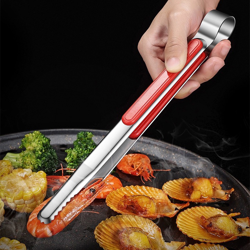 Stainless Steel BBQ Grill Tong - Home Cooking Help ulasan dan harga