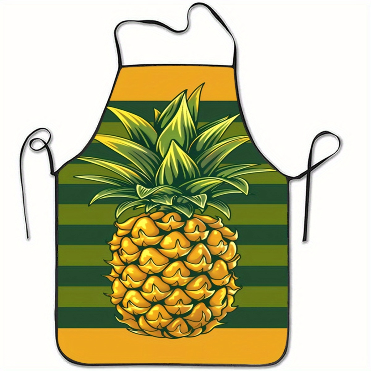 Tropical Pineapple Apron, Yell - Mom'S Home Cooking ulasan dan harga