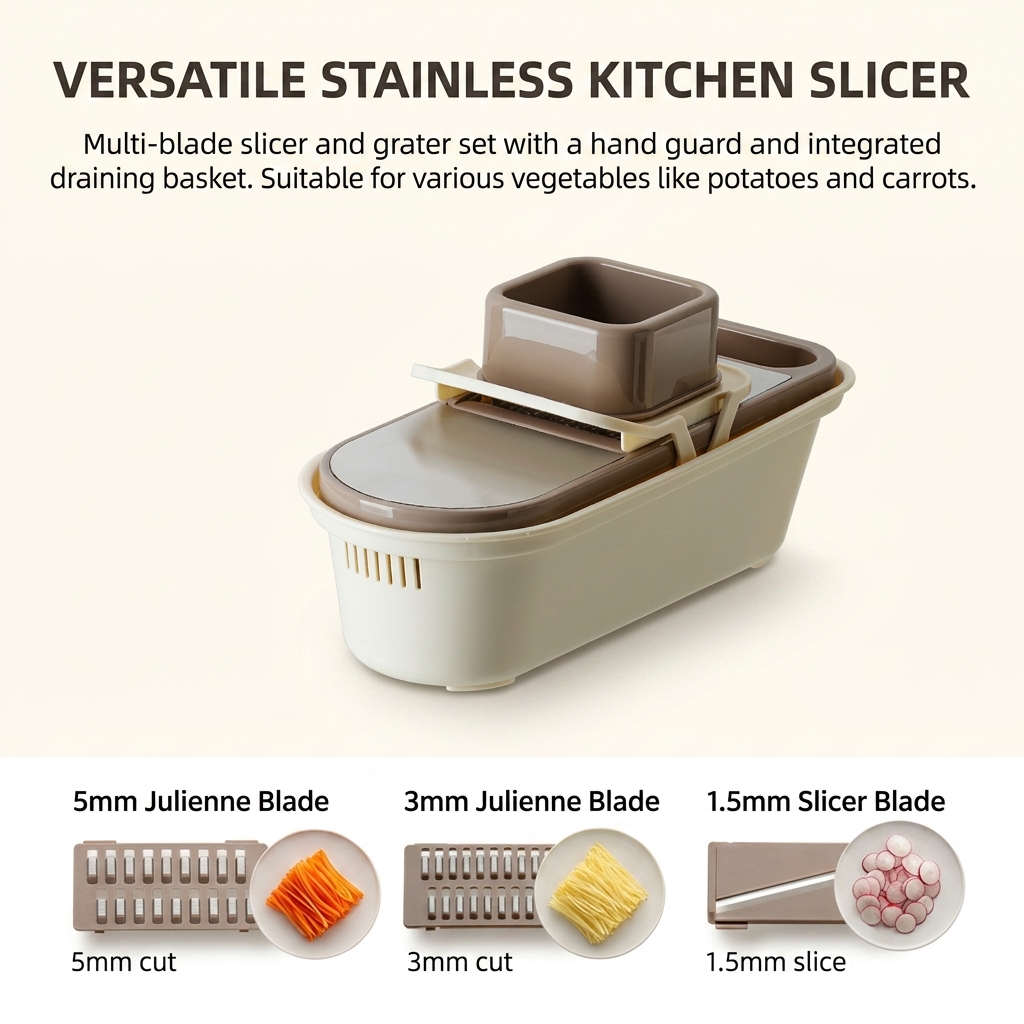 Vegetable Slicer Professional  - Home Cooking Shows ulasan dan harga