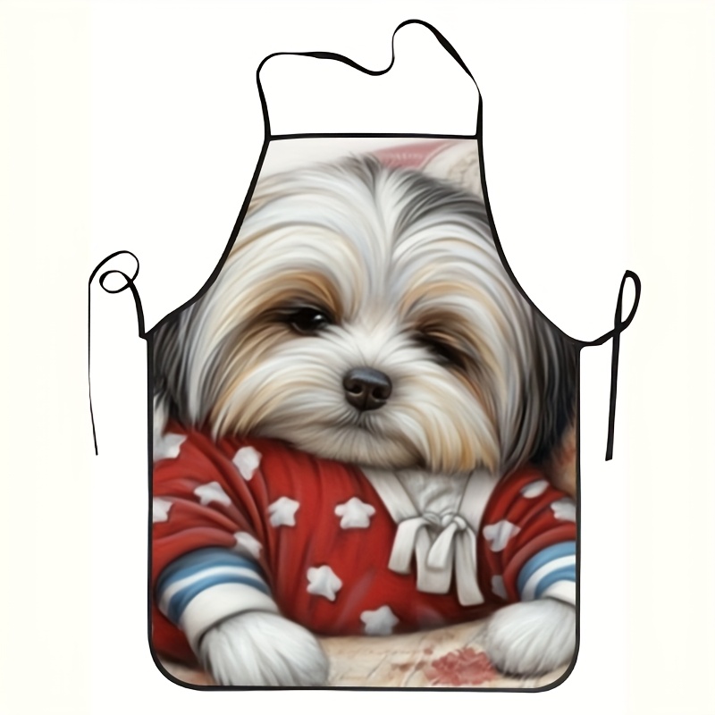 Cute Puppy in Sweater Apron, F - Mom'S Home Cooking ulasan dan harga
