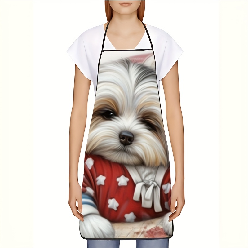 Cute Puppy in Sweater Apron, F - Mom'S Home Cooking ulasan dan harga