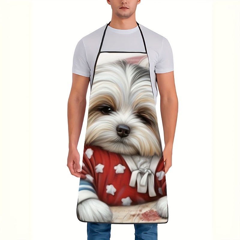 Cute Puppy in Sweater Apron, F - Mom'S Home Cooking ulasan dan harga
