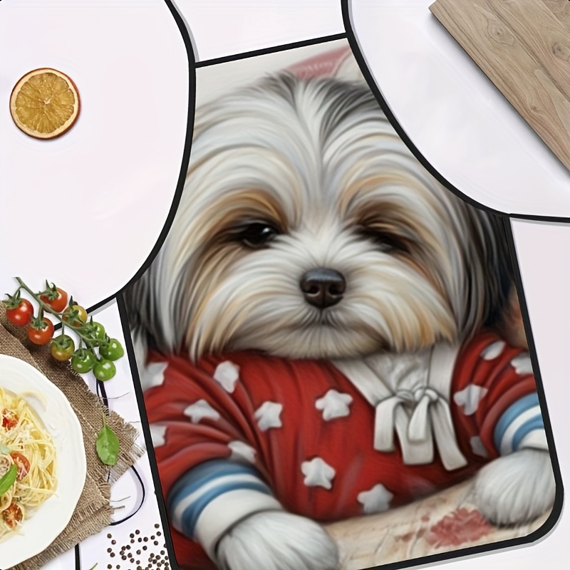 Cute Puppy in Sweater Apron, F - Mom'S Home Cooking ulasan dan harga