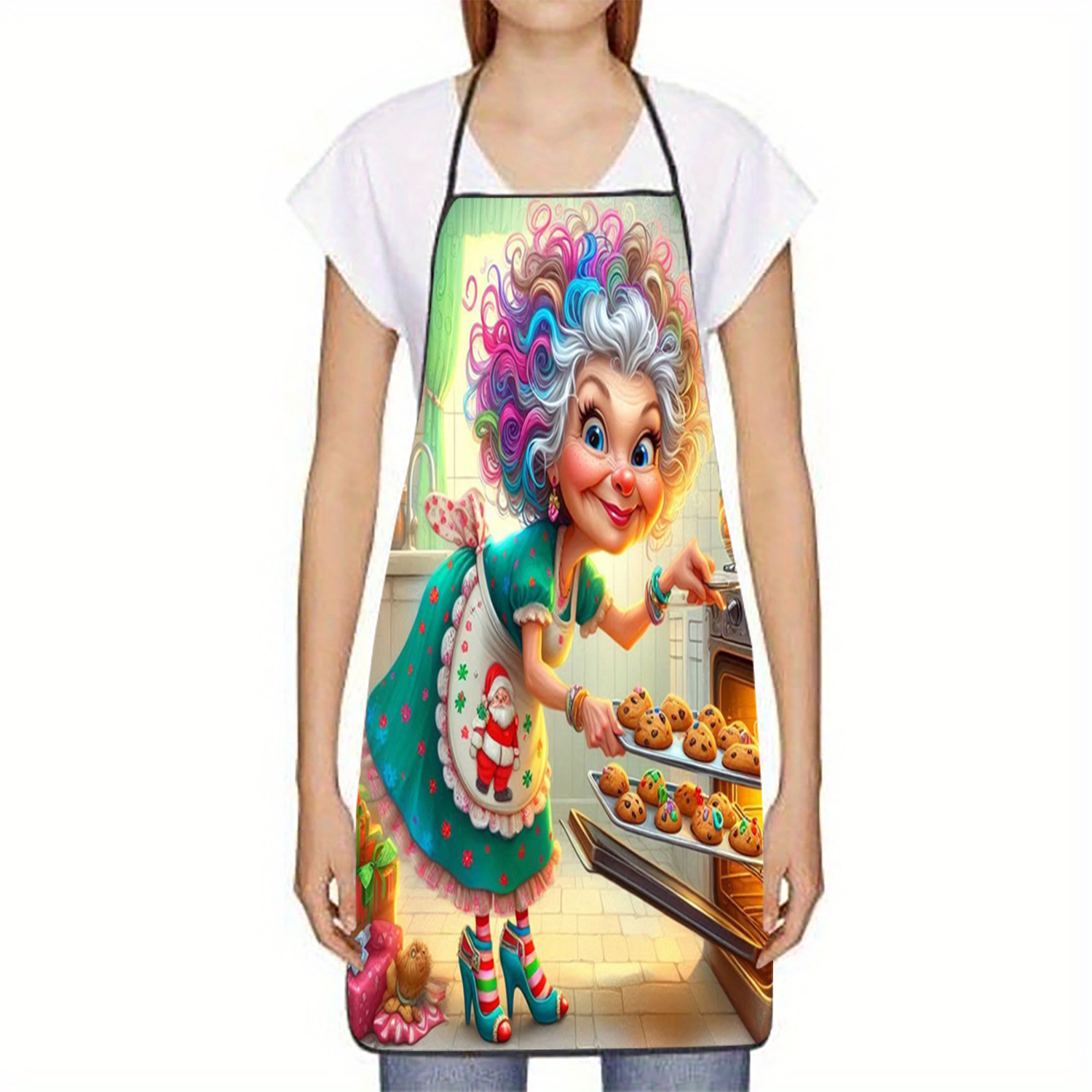 Funny Grandma Baking Apron, Co - Mom'S Home Cooking ulasan dan harga