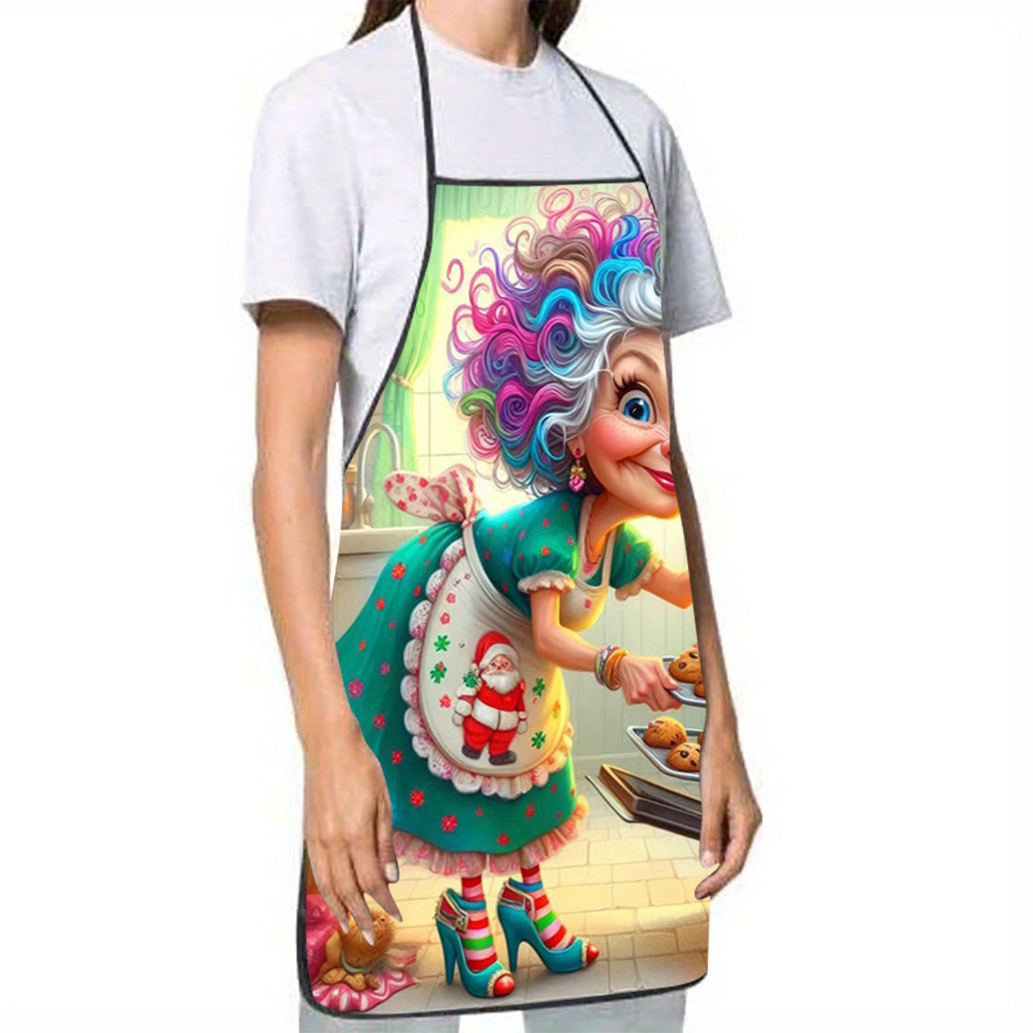 Funny Grandma Baking Apron, Co - Mom'S Home Cooking ulasan dan harga